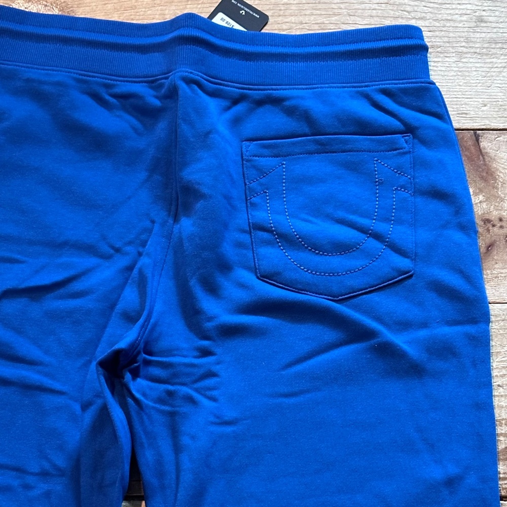 True Religion Buddha 3 Star Joggers in Lake Blue Size XL - Picture 12 of 12